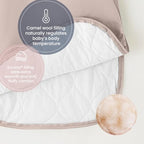 KaiyaBaby Organic Cotton Baby Sleep Sack, Long Sleeve 3.5 TOG, 0-6M - Image 3