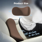 BABUR Lumbar Support Pillow for Car, Coccyx Pain Relief Cushion - Image 3