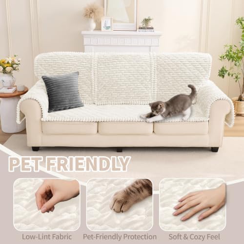 Couch Cover for Dogs, Non Slip Washable Sofa Protector for Pets - Image 4