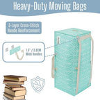 VENO 4 Pack Heavy Duty Moving Bags with Backpack Straps, Zippers & Handles, Extra Large Packing Bags for College Dorm Essentials, Moving Supplies Alternative to Cardboard Moving Boxes - Image 2
