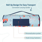 Wildkin Microfiber Toddler Nap Mat with Pillow for Boys & Girls - Image 3