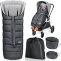 Orzbow Stroller Bunting Bag with Extended Footmuff, Weather-Proof, Warm by Orzbow-MakeParentingEasier