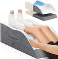 TranquilRelax Leg Elevation Pillow for After Surgery, Dark Grey & White by Unknown