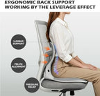 Foldable Ergonomic Lumbar Support Seat for Office Chairs - Image 6