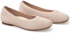 Frank Mully Women's Flats Square Toe Flats Comfortable Slip on Washable Ballet Flats Shoes for Women Dressy Work - Image 2