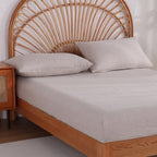 100% French Linen Pillowcase Set of 2, Natural Pure Linen Pillow Covers - Image 6