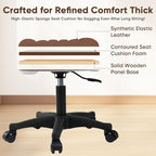 Ergonomic Adjustable Under Desk Footrest,Ottoman with Wheels - Image 4