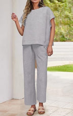 PRETTYGARDEN 2 Piece Sets For Women 2026 Summer Outfits Casual - Image 3