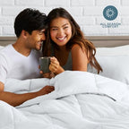 Bare Home Duvet Insert Comforter (California King, White) - Image 4