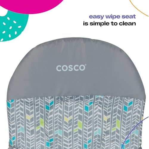 Cosco Kids Highchair for Baby, Simple Foldable High Chair, Convenient, Lightweight, and Compact Design, Mapleton - Image 3
