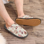 Travel Slippers Vintage Collage - Image 3