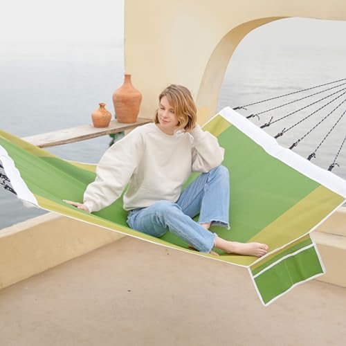 GAFETE 14ft Portable 2 Person Hammock, Quick Dry Textilene, 550 lb Capacity - Image 7