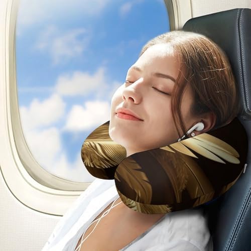 Neck Pillow, Soft Comfortable U Shape Memory Foam Travel Pillow - Image 3