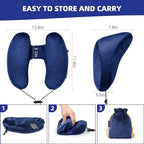 Inflatable Travel Pillow, Inflatable Neck Pillow for Traveling on Plane - Image 7