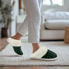 Cotton Slippers With Fluffy Edges House Slippers - Image 4