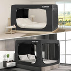 Full Bed Tent Canopy for Kids and Adults with 93% Blackout Sleeping Tents - Image 2