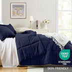 Homelike Moment Queen Comforter Set 3 Piece,Lightweight Soft Bed Sets - Image 3