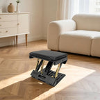 Adjustable Foot Rest, Ergonomic Under Desk Stool, 4 Height Angle PU Cushion - Image 7