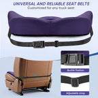 Car Seat Cushion, Comfortable Driving Support Pad - Image 4