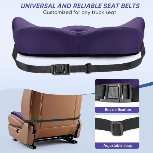 Car Seat Cushion, Comfortable Driving Support Pad - Image 4