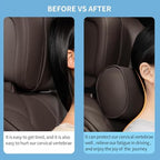 Car Headrest Pillow for Cadillac Escalade ESV 2025, Car Headrest Cushions Car Seat Neck Support Pillows Car Seat Pillow,Brown - Image 5