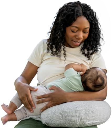 Boppy Anywhere Travel Nursing Pillow, Compact Breastfeeding Support Pillow by TheBoppyCompany