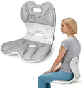 Foldable Ergonomic Lumbar Support Seat for Office Chairs by CARHOME