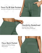 G4Free Yoga Pants for Women Wide Leg Pants with Pockets High Waisted - Image 4