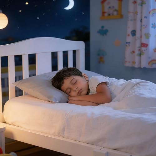NTBAY Toddler Pillows with Pillowcases Set, 4 Piece 13 x 18, Smoke Grey - Image 2