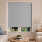 NUTRO CHILL Blackout Roller Shades for Window 27" W x 68" L Light Gray - Image 2