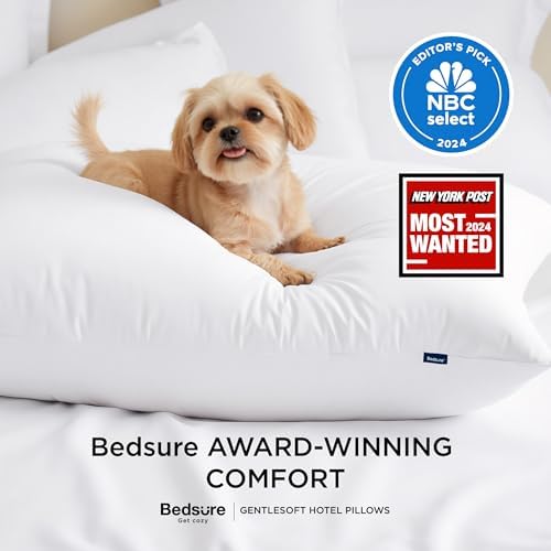 Bedsure Pillows King Size Set of 2, Bed Pillows for Sleeping - Image 5