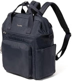 Baggallini Securtex Anti-Theft Windsor Backpack for Travel, Work & College, RFID & Locking Zipper, Up to 16" Laptop - Image 6