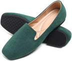 SAILING LU Women's Pointy Toe Ballets Flats PU Leather - Image 4