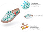 UIN Slipper Woman Travel Art Painted Shoes Wide Toe Casual Home Slip On Mules Malaga - Image 5