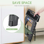 ACKO 16" 6 Pack Folding Step Stool, Safety Lock, Holds 400 lbs, Dot Gray - Image 4