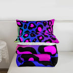 Feelyou Leopard Print Bedding Set Toddler Size for Girls Women - Image 3