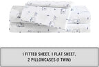 Eddie Bauer Kids - Twin XL Sheet Set with Elastic Fitted Sheet & Pillowcase - Image 4