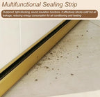Light Blocking Automatic Drop Down Seal Strip for Door Bottom, Energy Saving Weather Stripping, Hotel, Apartment Door Draft Stopper - Image 4