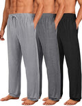 3 Pack Mens Pajama Pants Ultra Soft Comfy Loungewear Sleepwear by Unknown