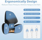 BEBAS Lumbar Support Pillow for Car, Memory Foam Back Cushion for Driving - Image 6