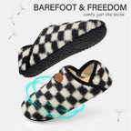 ATHMILE House Slippers for Women Men Indoor Barefoot House Shoes Soft Socks - Image 3
