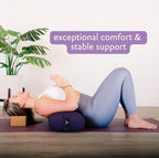 Hugger Mugger Standard Yoga Bolster - Firm, Supportive, Handmade, Durable - Image 3