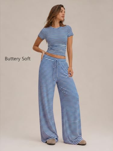 Trendy Queen Women's 2 Piece Matching Summer Lounge Set with Pockets - Image 2