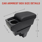 YJYWZH Armrest Box for Kia Rio 2018-2023 Accessories, White Thread - Image 5