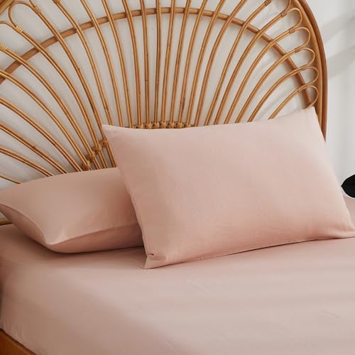 100% French Linen Pillowcase Set of 2, Mothers Day Breathable Envelope Closure Soft Linen Pillow Cover,Soft Luxury Hotel & Home Use, Gift - Image 5