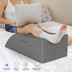 TranquilRelax Leg Elevation Pillows for After Surgery, Full Grey - Image 5