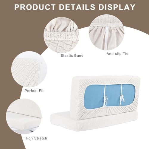 Eco-Ancheng RV Dinette Cushion Covers Seat Covers Camper Cushions Slipcover - Image 3
