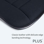 Car Seat Cushion Pad for Driving, Chair Cushion for Office/Truck with Memory Foam, Seat Cushion Comfortable and Durable Black 2" Thick - Image 4