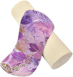 c Neck Roll Pillow Bolster Round Health Memory Foam Long Cervical Cylinder Pillows with Removable Washable Cover for Body Bed Legs Back Yoga - Image 3