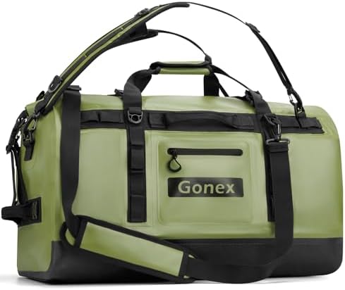Gonex Waterproof Duffel Bag, 120L Heavy Duty Dry Bag, Reinforced Bottom by Gonex